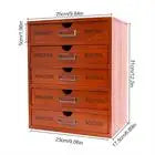 Wooden Large Jewelry Organizer Case