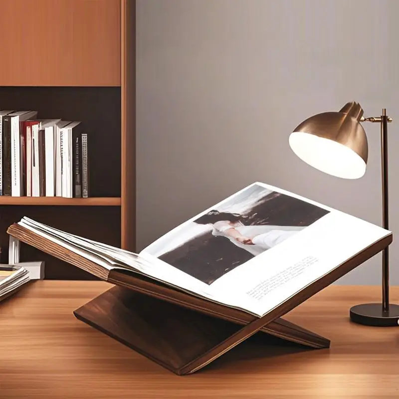 Wooden Book Reading Stand