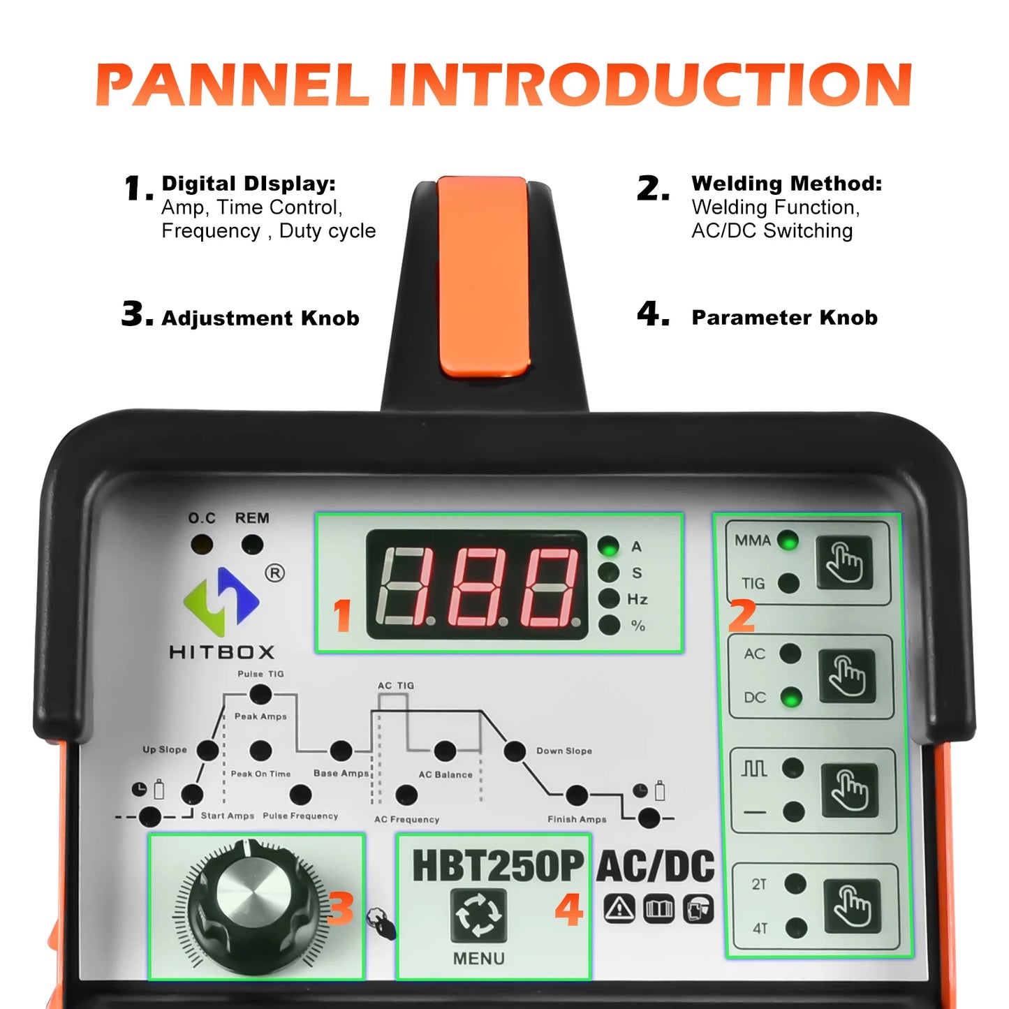 Aluminum Tig Digital Pulse Welder