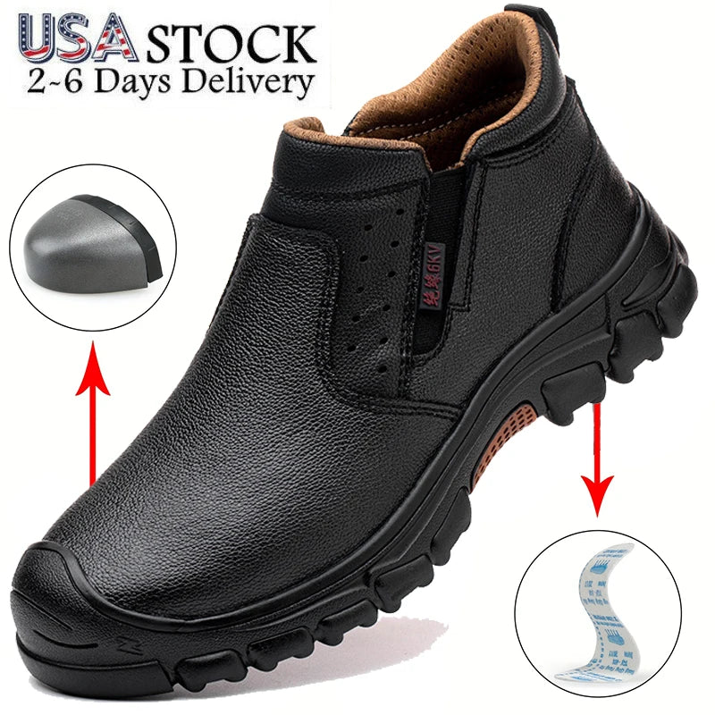 Mens Safety Footwear Composite Toe