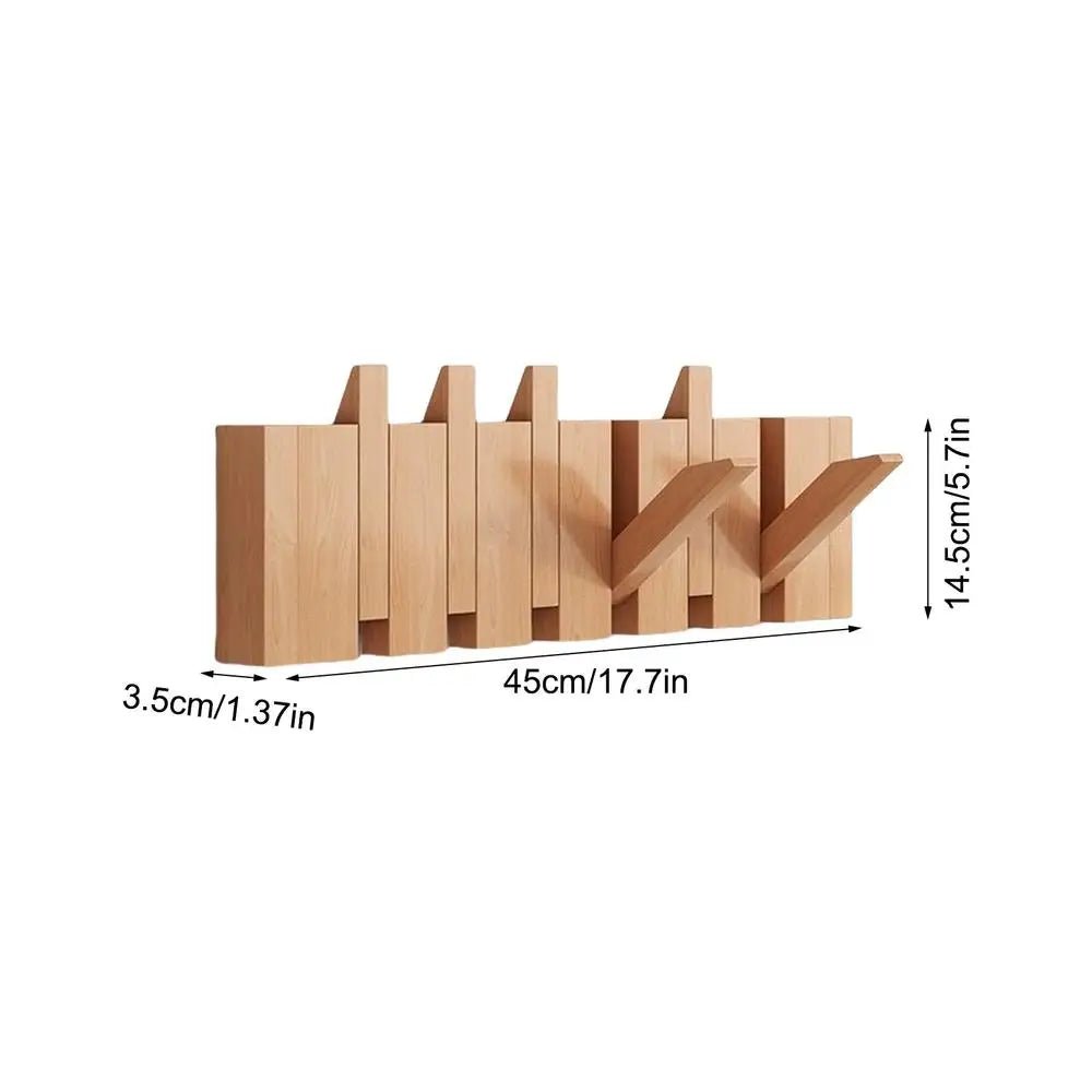 Wall Hanging Creative Wood Coat Racks