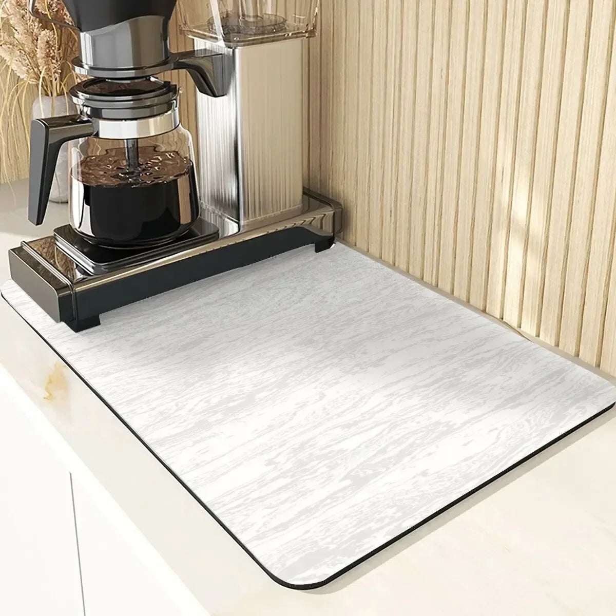 Wood Grain Mud Table Mat