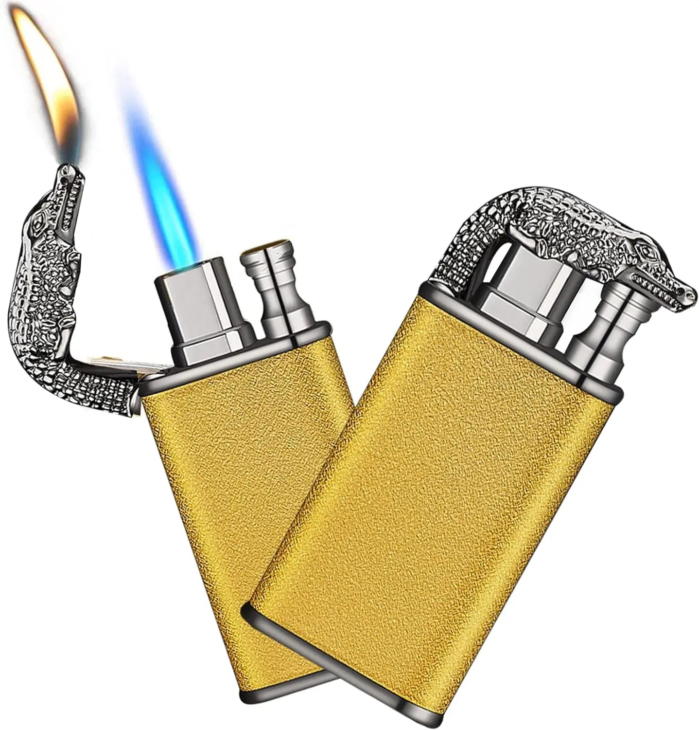 Windproof Jet Torch Lighter Refillable Butane