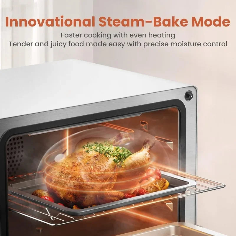 4-in-1 Countertop Convection Steam Oven