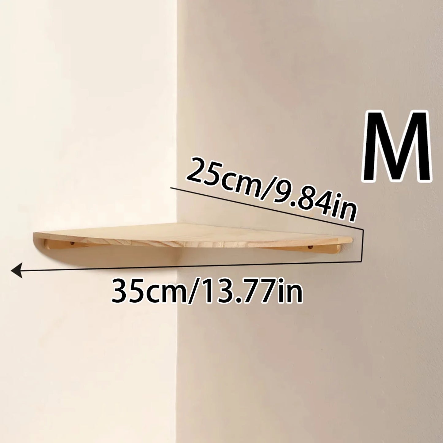 Scalloped Corner Shelves