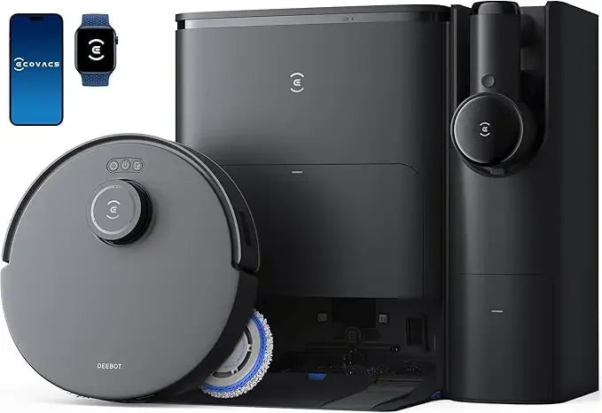 Combo Robot Vacuum and Mop, Cleaning Hub