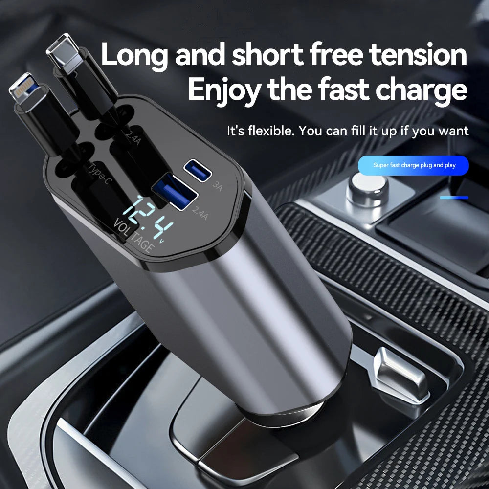 Car Charger Adapter USB Type C