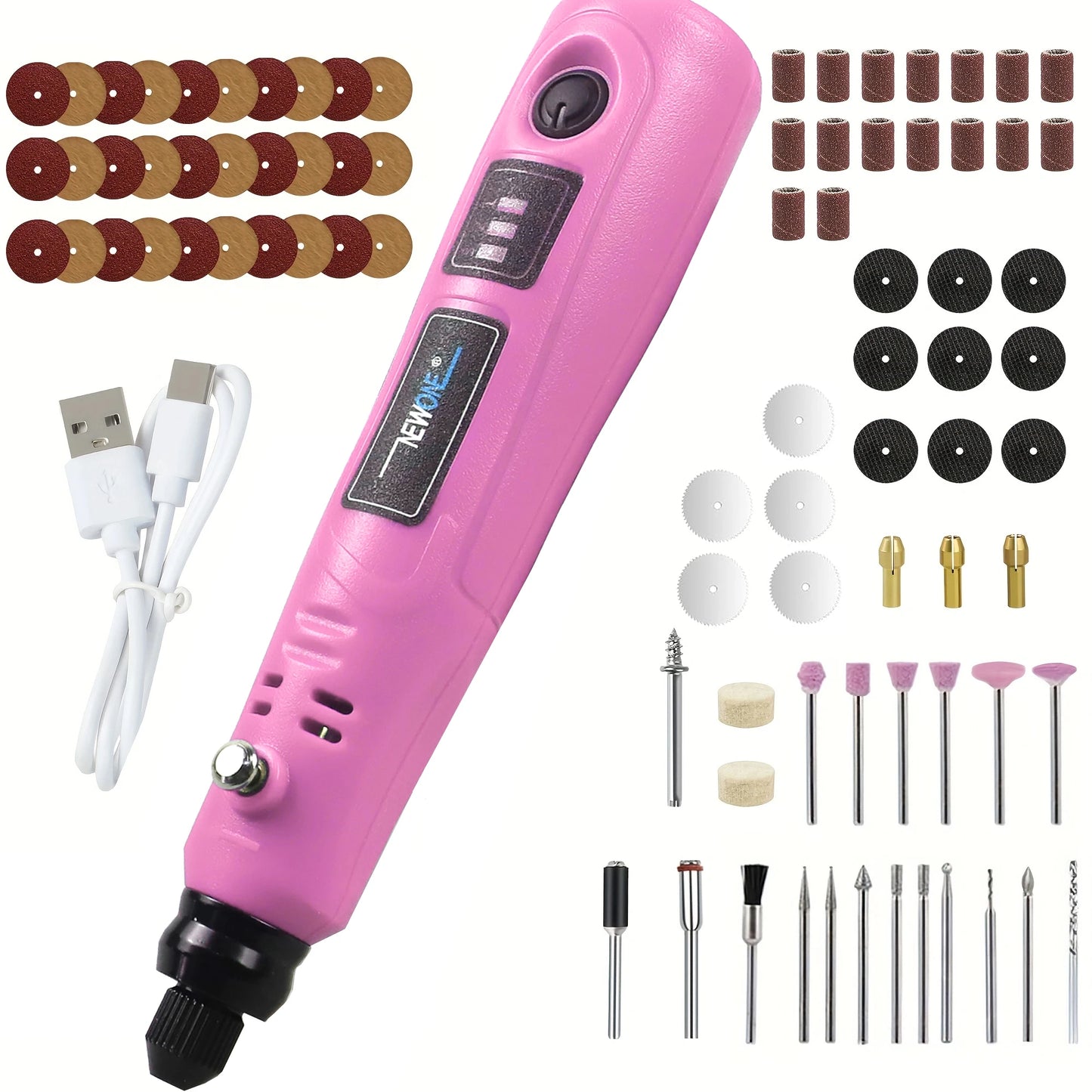 Mini Cordless Rotary Tool Kit, with Accessories