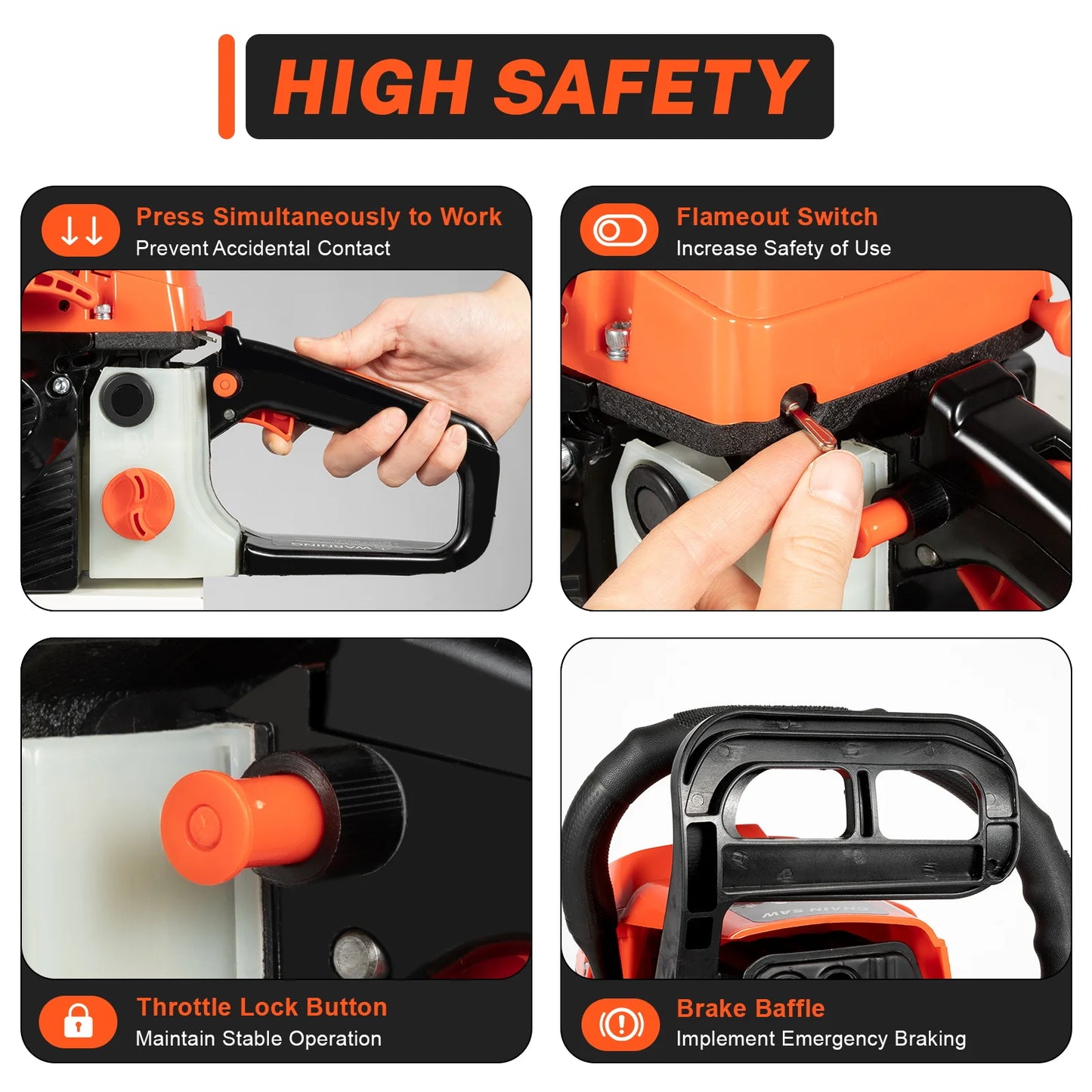 20" Gas Chainsaw