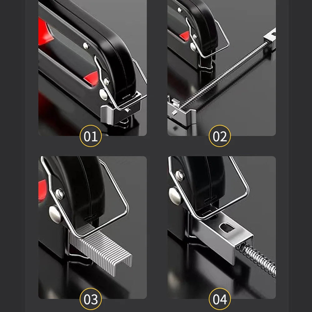 Multi-functional 4-in-1 Nails/Staples Tools Kit