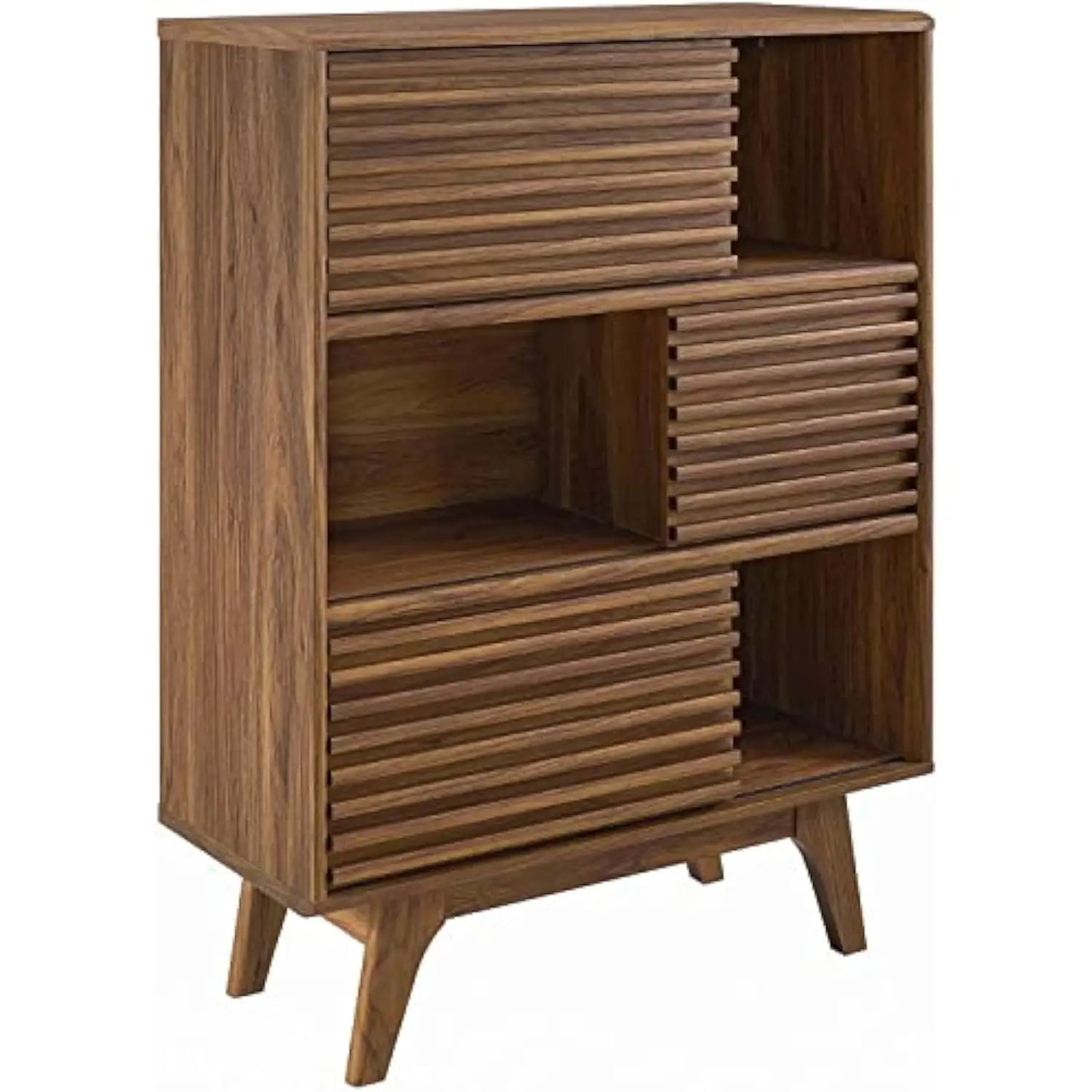 Three Tier Display Storage Cabinet