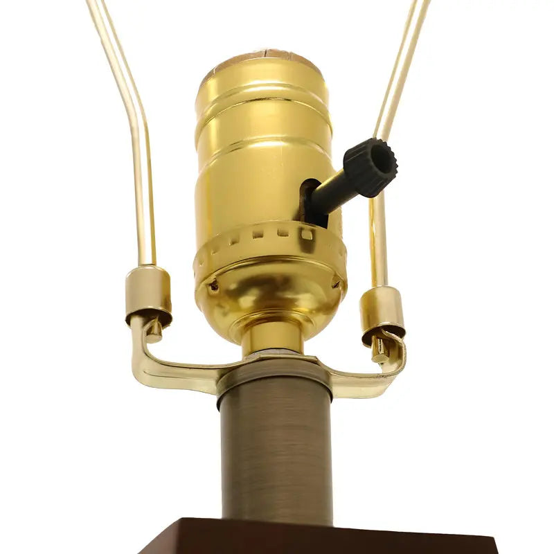 Modern Walnut Desk Lamp