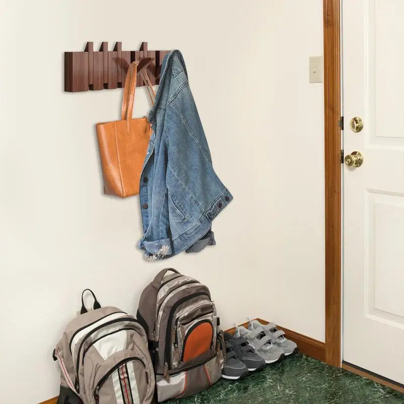 Wall Hanging Creative Wood Coat Racks