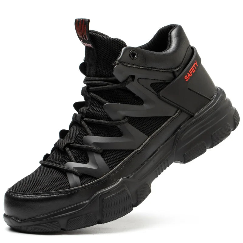 Safety Shoes Men Composite Toe Work Shoes