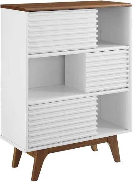 Three Tier Display Storage Cabinet