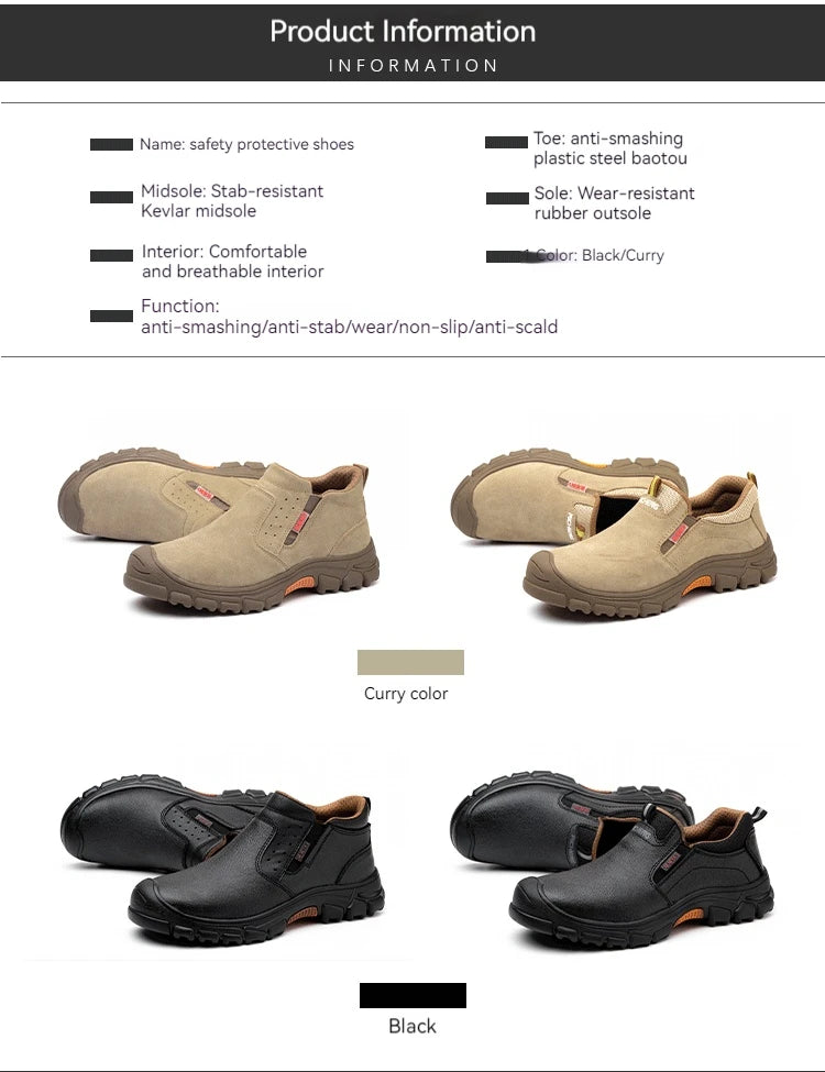 Mens Safety Footwear Composite Toe
