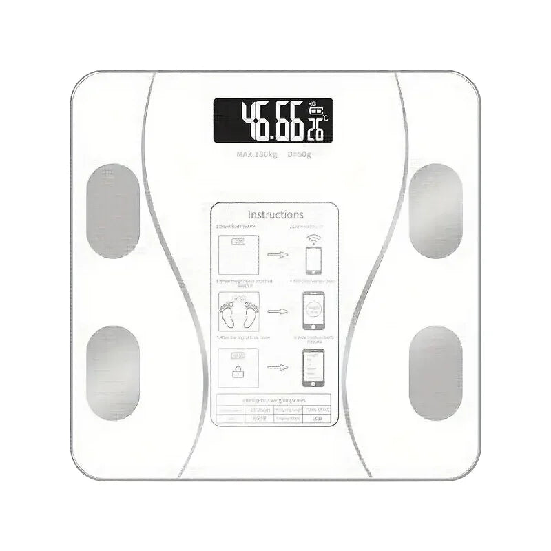 Smart Body Fat Scale Wireless LED Digital