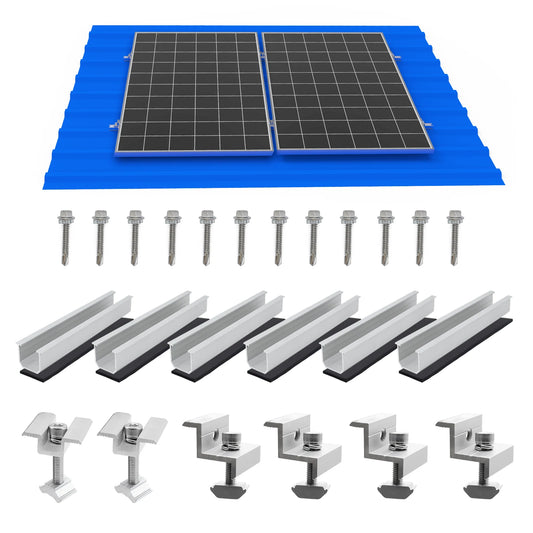 Solar Panel Mount Bracket Kit