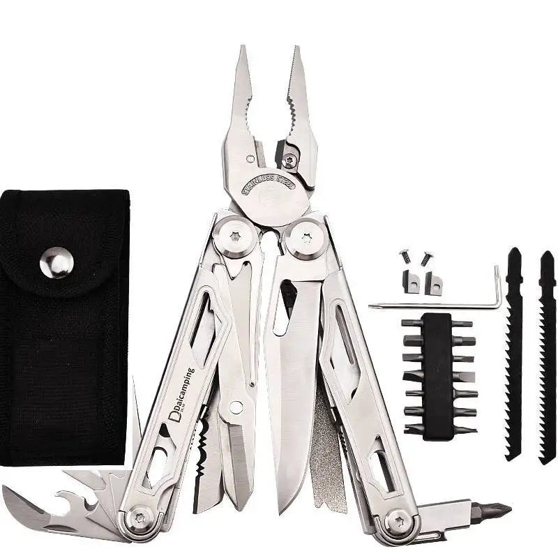 Hand Multi-tool: Clamp Knives Cutters