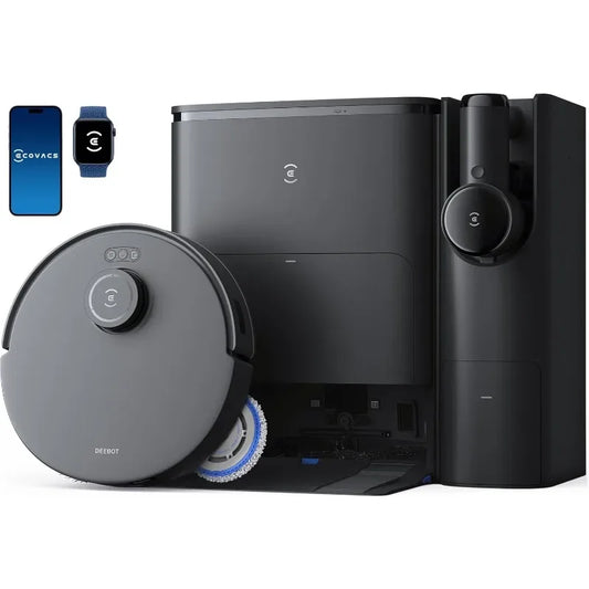 Combo Robot Vacuum and Mop, Cleaning Hub