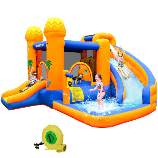 Inflatable Bounce House with Water Slide