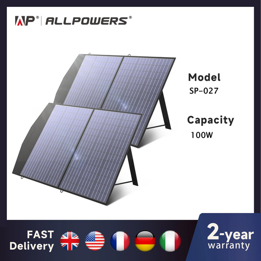 Portable Solar Panel 100 / 200W Solar Battery Charger