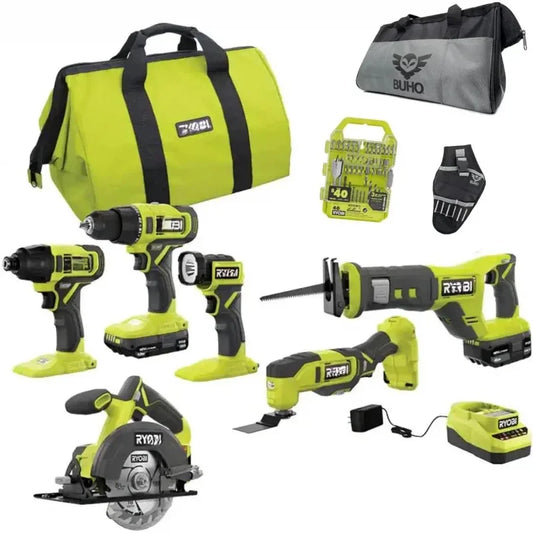Ryobi Power Tool Combo Kit Bundle