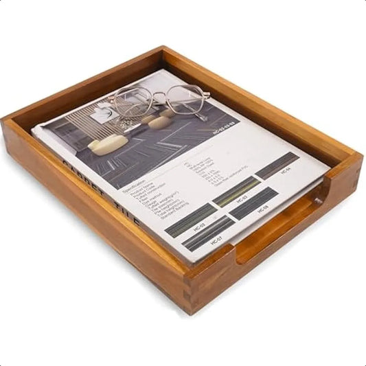 Wood Letter Tray