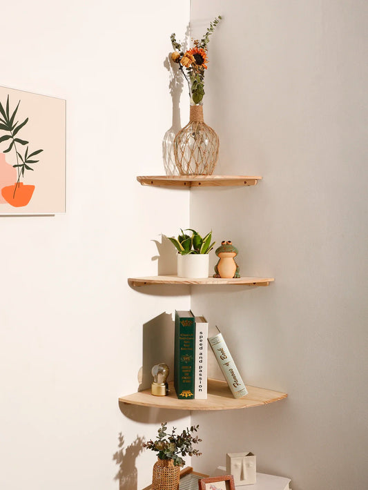 Scalloped Corner Shelves