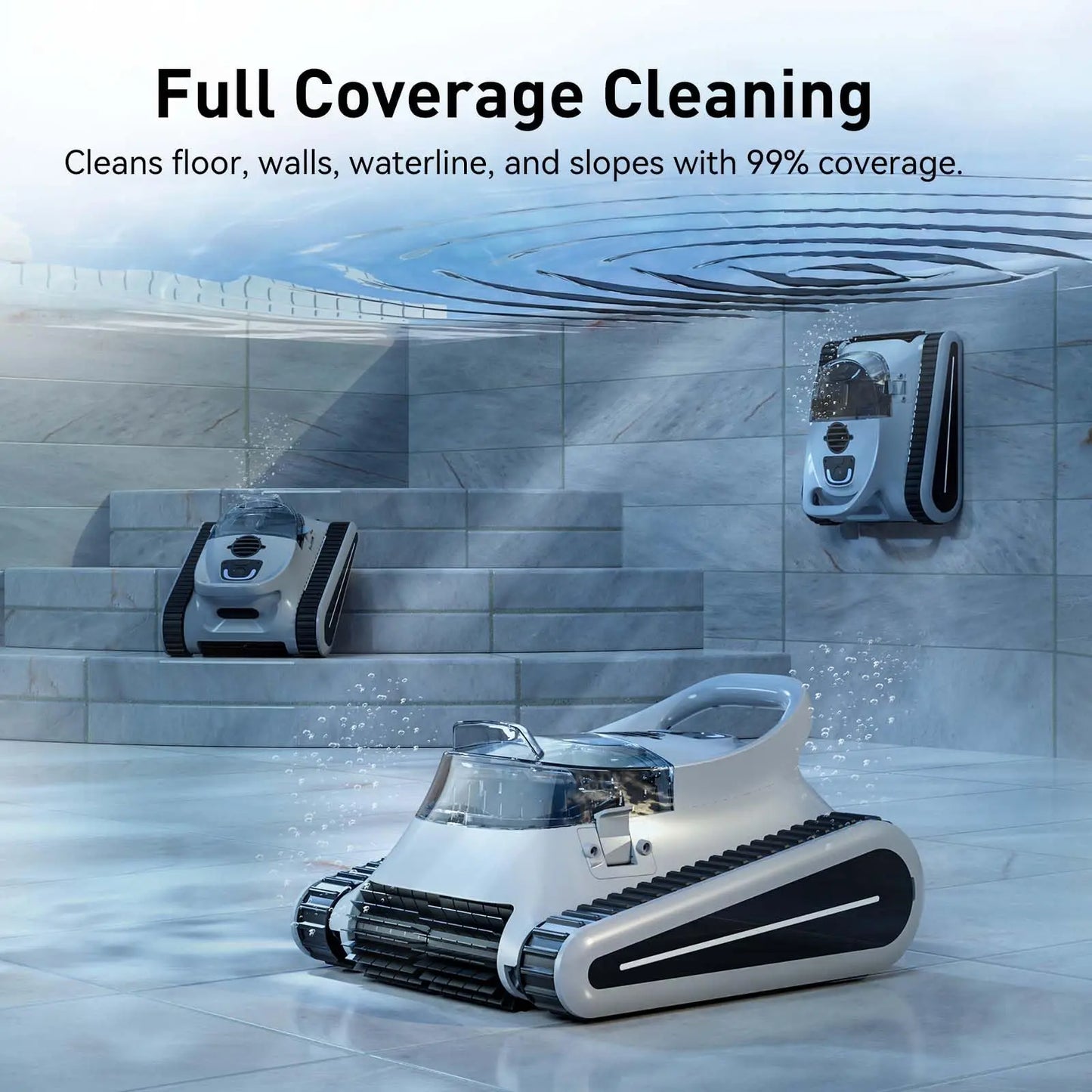 Pro Cordless Robotic Cleaner, for Inground Pools