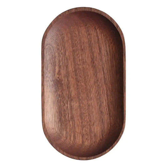 Wooden Oval Decorative Platter Tray