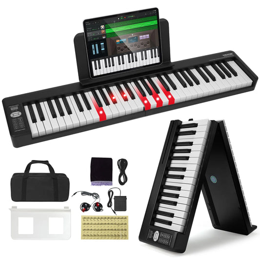 61 or 88 Key Folding Keyboard Piano