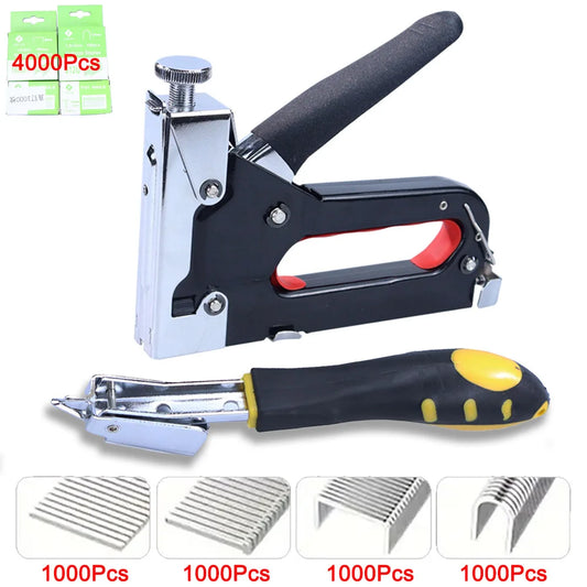Multi-functional 4-in-1 Nails/Staples Tools Kit