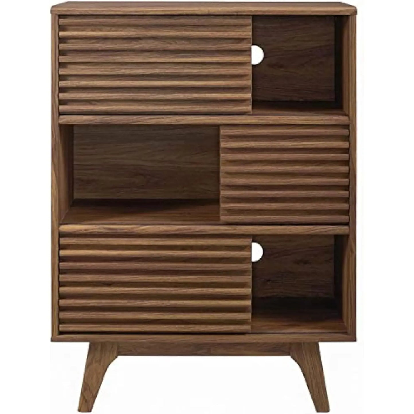 Three Tier Display Storage Cabinet