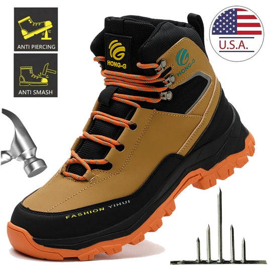 Safety Shoes Men Work Boots, Sneakers