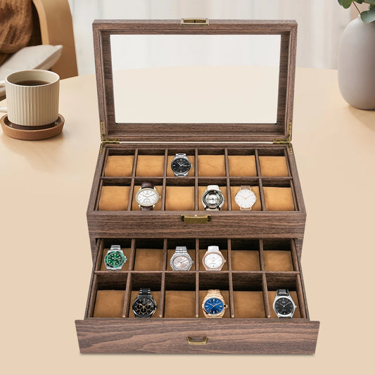 Jewelry Holder Display Case w/ Drawer