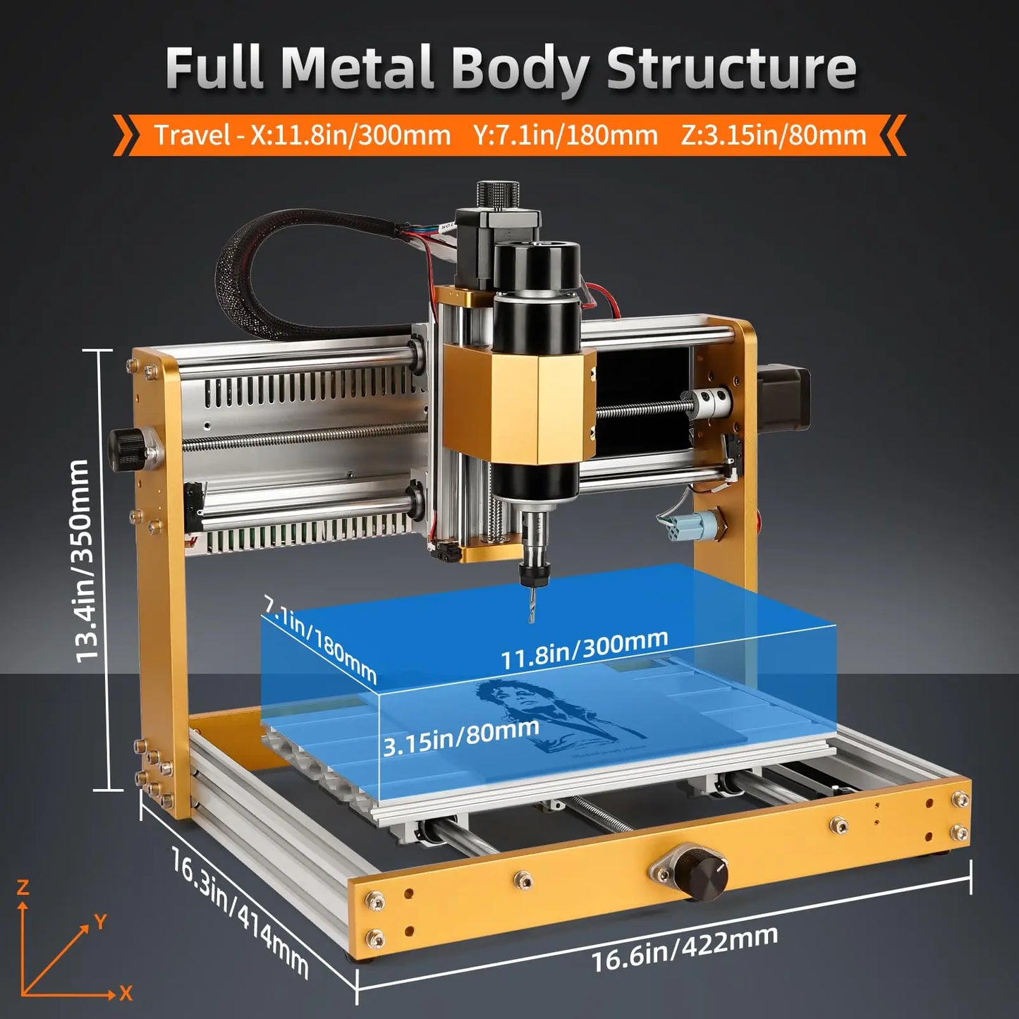 CNC PRO Laser Engraver Router
