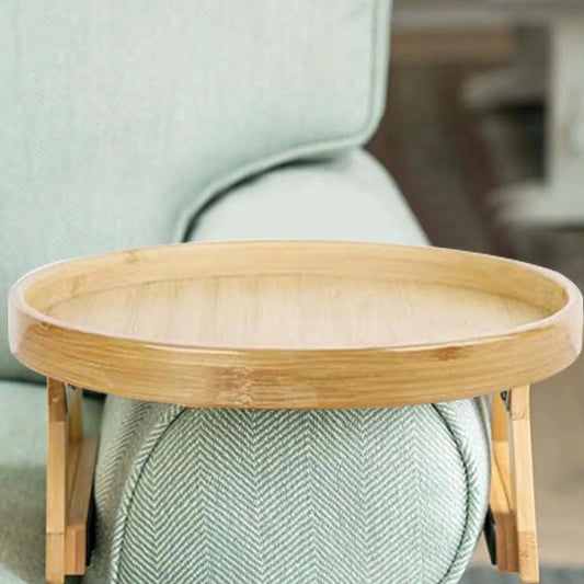 Sofa Armrest Clip-On Tray