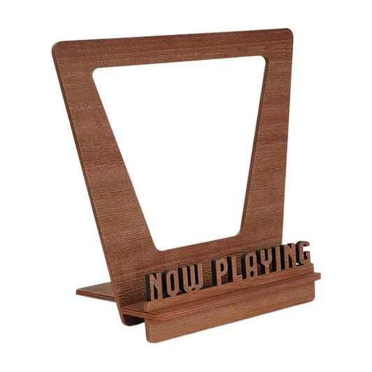 Wood Decorative Vinyl Record Holder