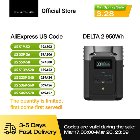 Portable Power Station (LFP) Battery, 1800W AC/100W