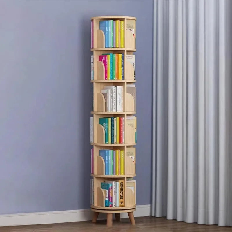 Rotating Bookshelf with Legs